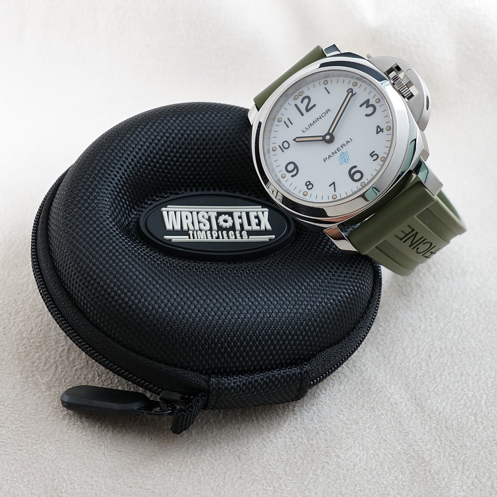 Panerai Luminor Base PAM00630 White 44mm —Warranty Card, Box, 3 Straps -FULL SET