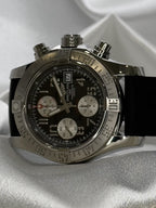 Breitling Avenger II 43MM Tungsten Gray Dial Rubber Strap (A1338111/F564)