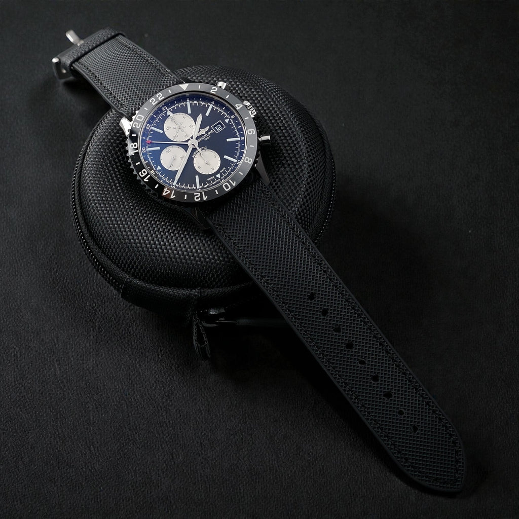 Breitling Chronoliner Y24310 GMT Chrono Reverse Panda Pilot Watch 46mm -Bracelet