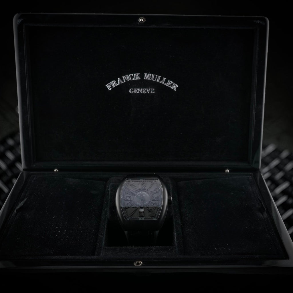 Franck Muller Vanguard V 45 SC DT TT NR BR NR  - FULL  BLACK OUT