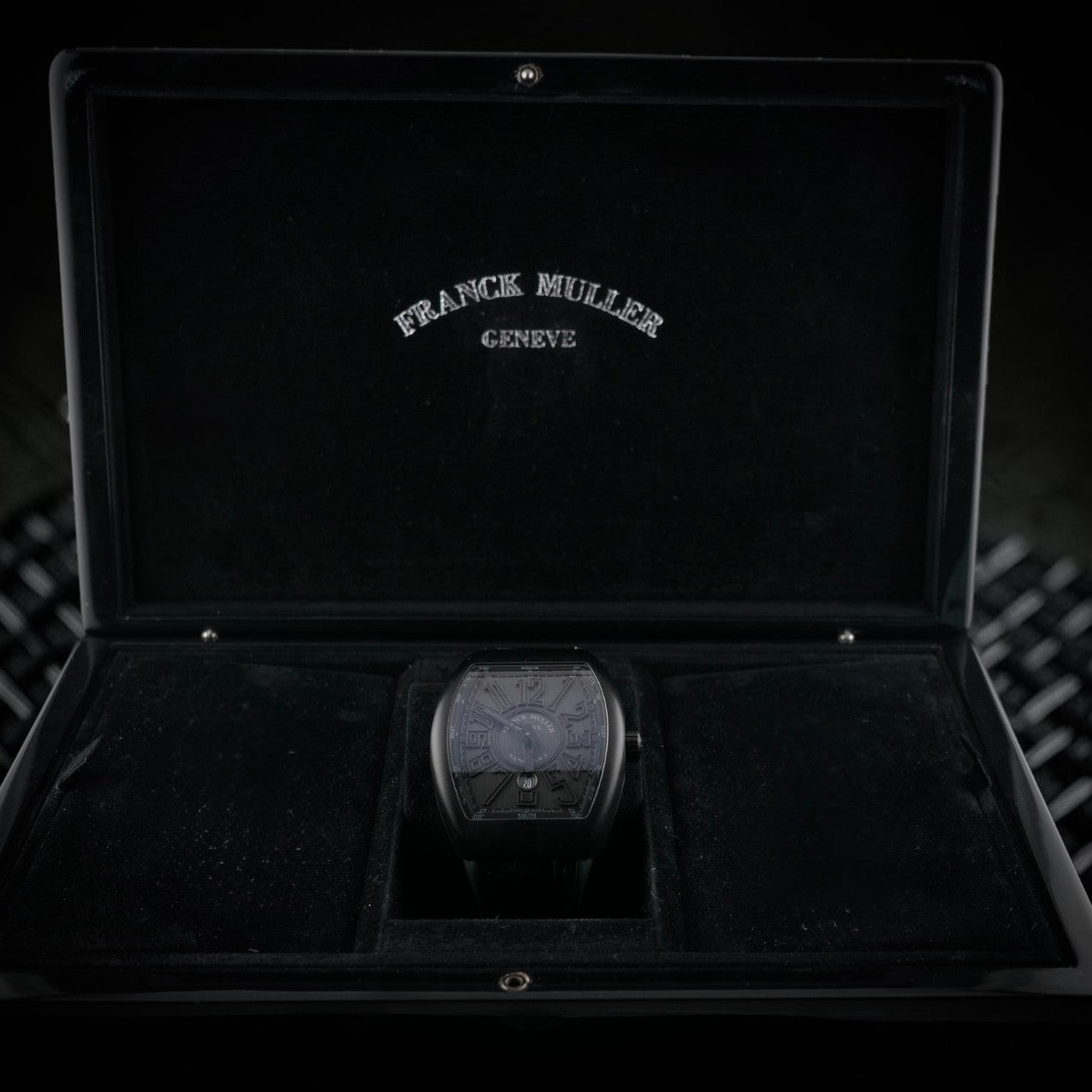 Franck Muller Vanguard V 45 SC DT TT NR BR NR  - FULL  BLACK OUT