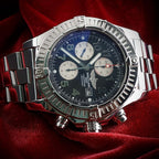 Breitling Super Avenger 48mm A13370 Steel Bracelet & OEM Extra Strap & Buckle