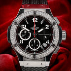 Hublot Big Bang 41mm Steel Diamond Chronograph 341.SX.130.RX.114 - FULL SET