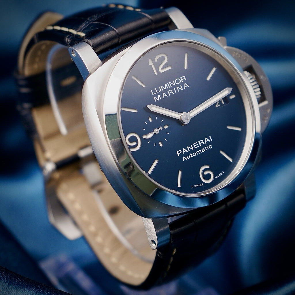 Panerai Luminor Marina 1950 3 Days 44MM PAM01313 -Full Set- PAM1313 & 2 Straps