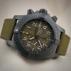 Breitling Avenger Chronograph 45 Night Mission V13317 Green Titanium - FULL SET