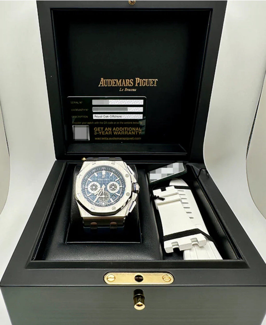 Audemars Piguet Royal Oak Offshore Blue Men's Watch - 26480TI.OO.A027CA.01