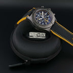 Breitling Avenger Seawolf Blacksteel Chron Limited Ed 1000 Pieces 45m 3 Straps