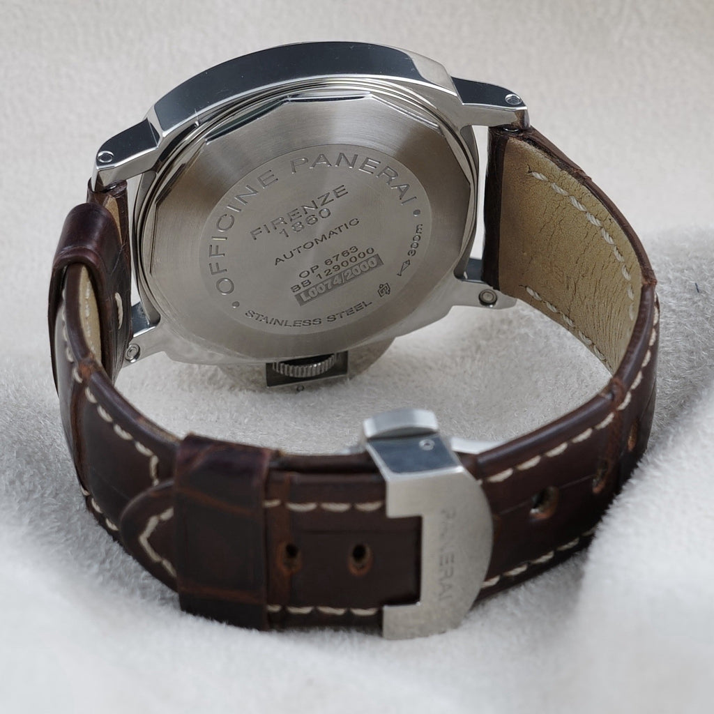 Panerai Luminor Marina PAM00104 Black Dial 44mm FULL SET Triple Box 3 OEM Straps