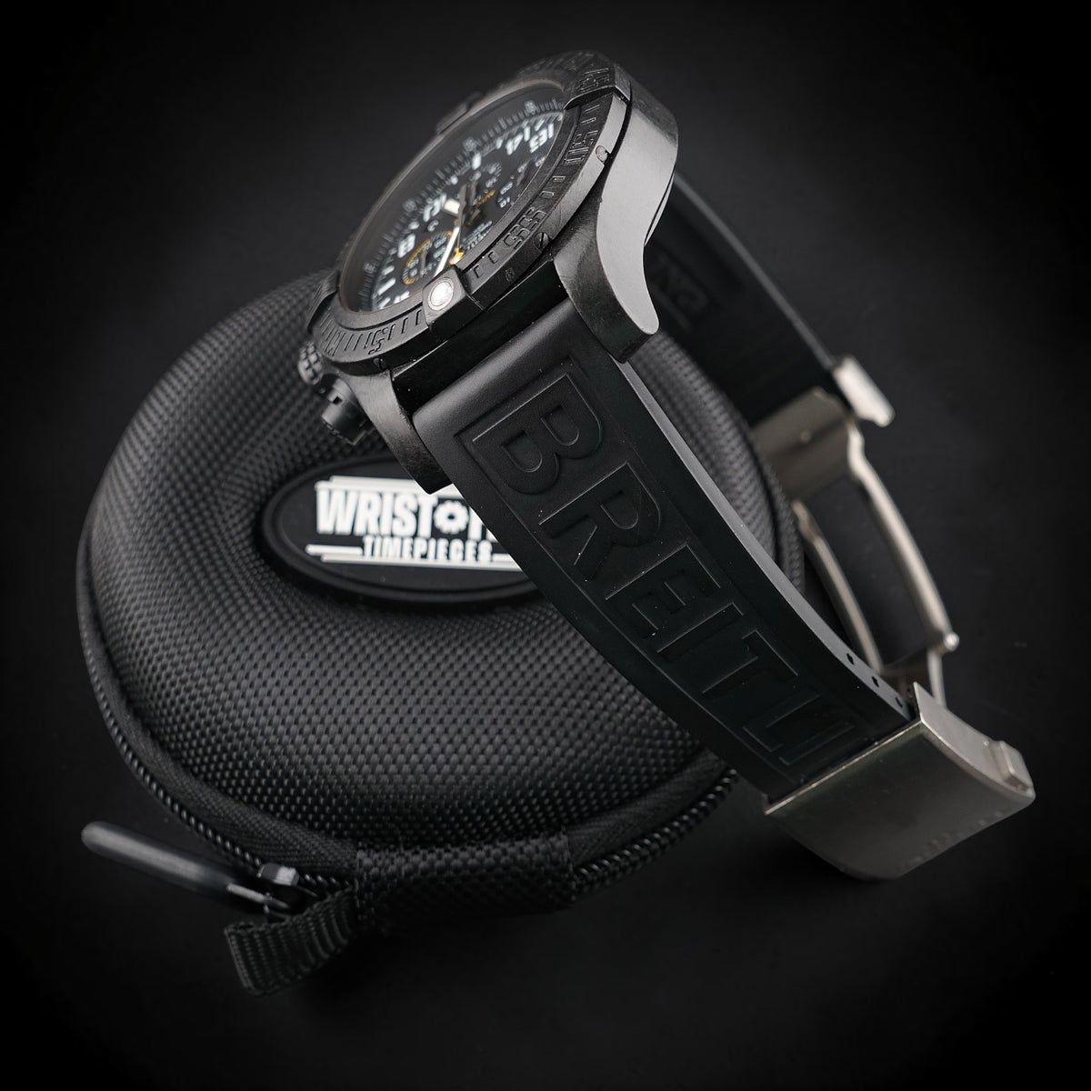 Breitling Avenger Hurricane 50mm Black 24H Dial Complete Set - Military XB1210