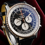 Breitling Navitimer B01 Chronograph 46mm UB0127 -Black/White 18k Rose Gold Bezel