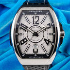 Franck Muller Vanguard Racing V45SCDT White Dial Automatic Full Set Box Papers