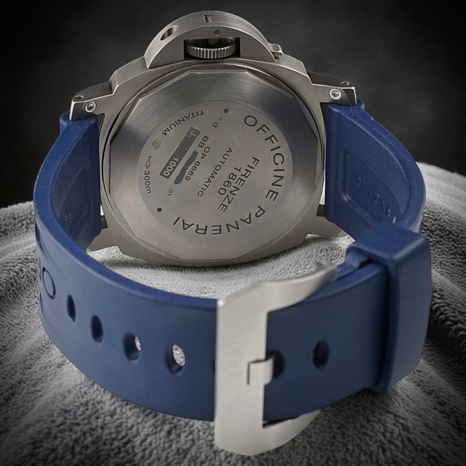 Panerai Luminor Marina PAM00240 Titanium 44mm Brown Dial, Full Set, Extra Straps