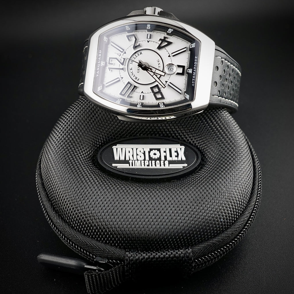 Franck Muller Vanguard Racing V45SCDT White Dial Automatic Full Set Box Papers