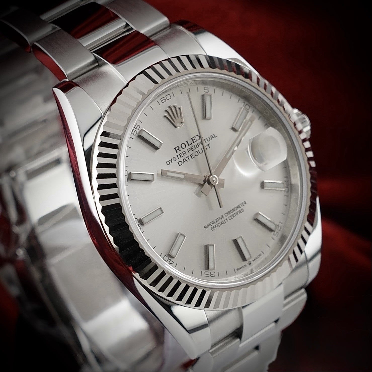 2024 Rolex 126334 Datejust 41 -Silver Dial Oyster Steel Bracelet MINT Box & Card