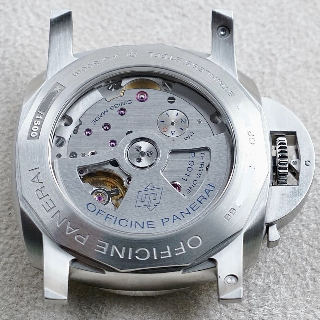 Panerai Luminor GMT - PAM01033 Blue Dial 44mm, Box & Docs -Two Straps, Excellent