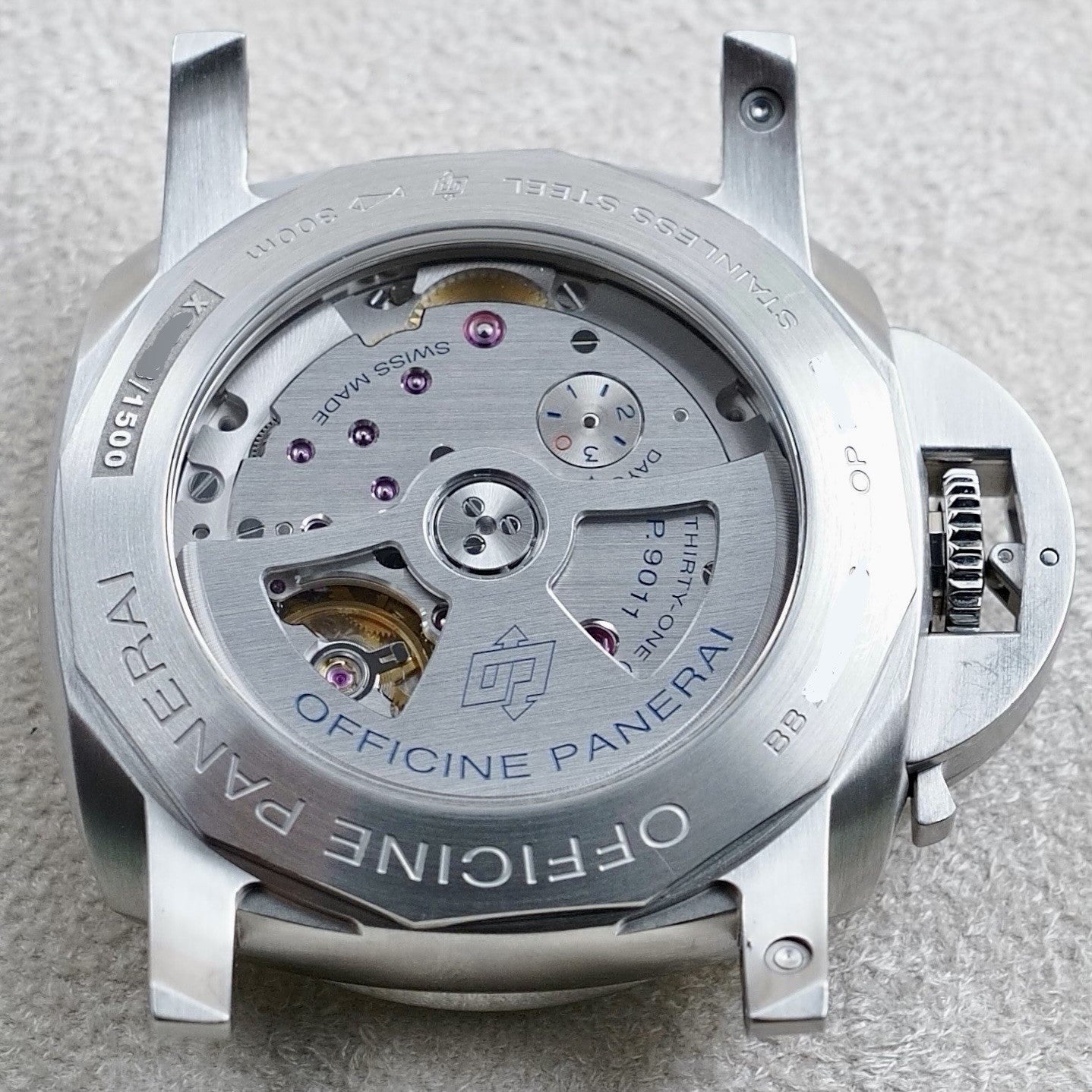 Panerai Luminor GMT - PAM01033 Blue Dial 44mm, Box & Docs -Two Straps, Excellent