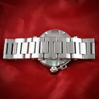 Cartier Pasha Seatimer 40mm Black Dial Automatic Steel 2790 W31077M7 Papers