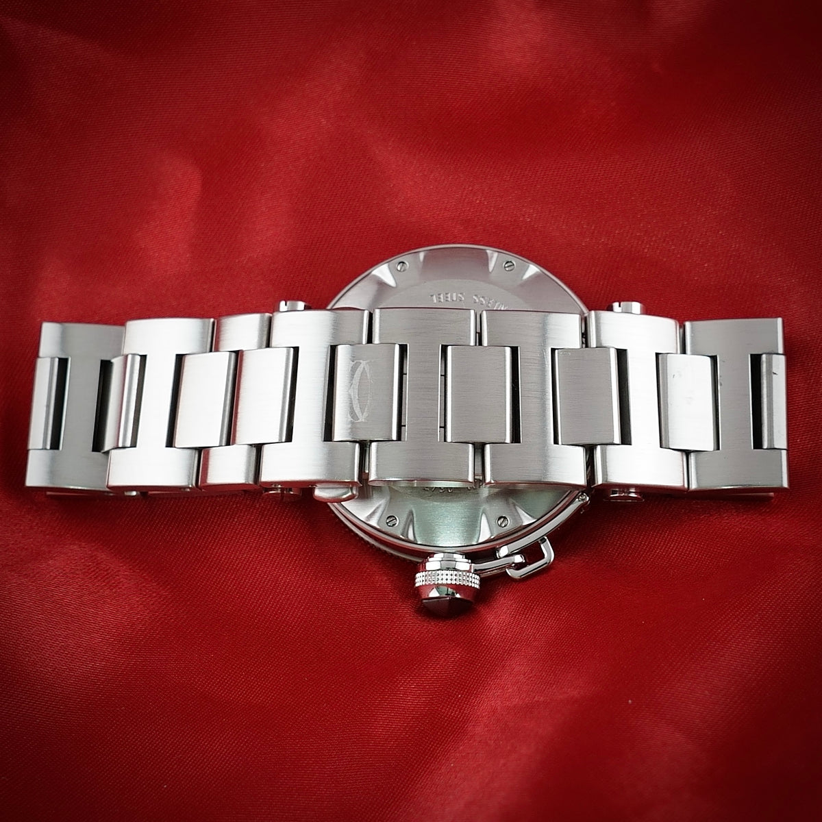 Cartier Pasha Seatimer 40mm Black Dial Automatic Steel 2790 W31077M7 Papers