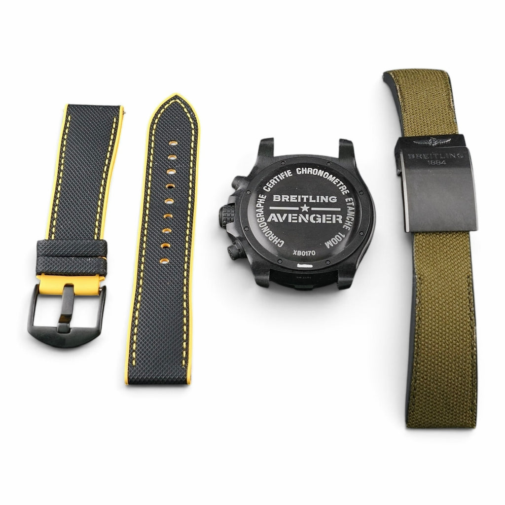 Breitling Avenger Hurricane 12H Chronograph 50mm XB0170E4 -Full Set, Extra Strap