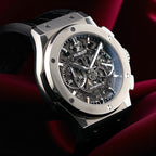 Hublot Classic Fusion Aerofusion Skeleton 45mm –Ref. 525.NX.0170.LR - Box & Card