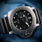 Panerai Luminor Submersible PAM01305 47mm Titanium Automatic FULL SET + 2 Straps