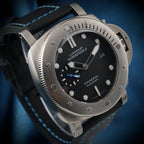 Panerai Luminor Submersible PAM01305 47mm Titanium Automatic FULL SET + 2 Straps