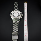 Breitling Super Avenger A13370 | White Dial | 48mm Diamond Bezel | Box & WFT Ext