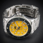 Breitling Superocean A17367 - 44mm, Yellow Dial, Box & Card, 2 Straps WFT Extras
