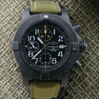 Breitling Avenger Chronograph 45 V13317 black titanium case