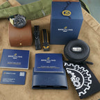 Breitling Avenger Night Mission strap and clasp view