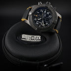 Breitling Avenger V13317 black dial titanium Night Mission automatic chronograph 45mm
