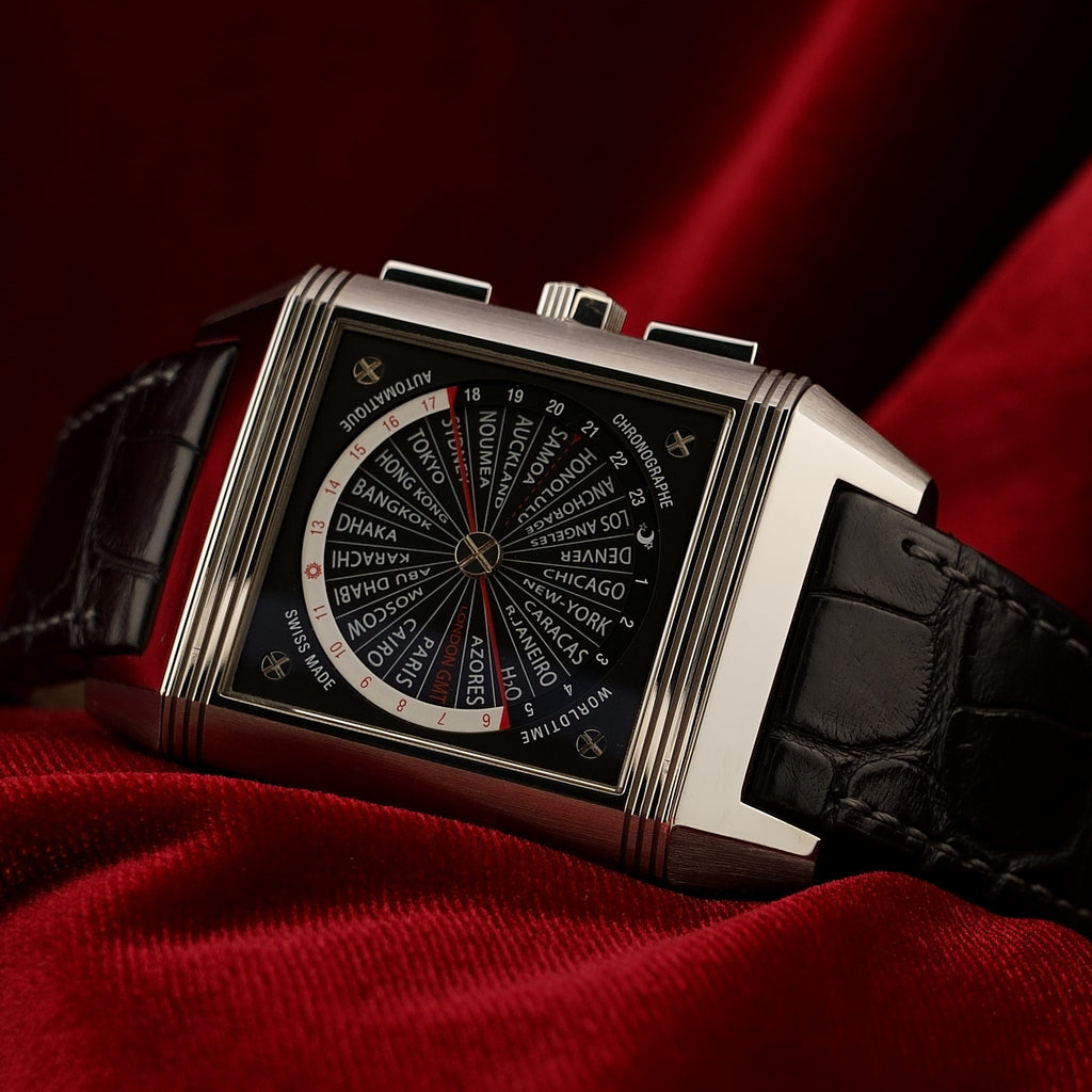 Jaeger-LeCoultre Reverso World Time Limited Edition 1500 Stainless Steel