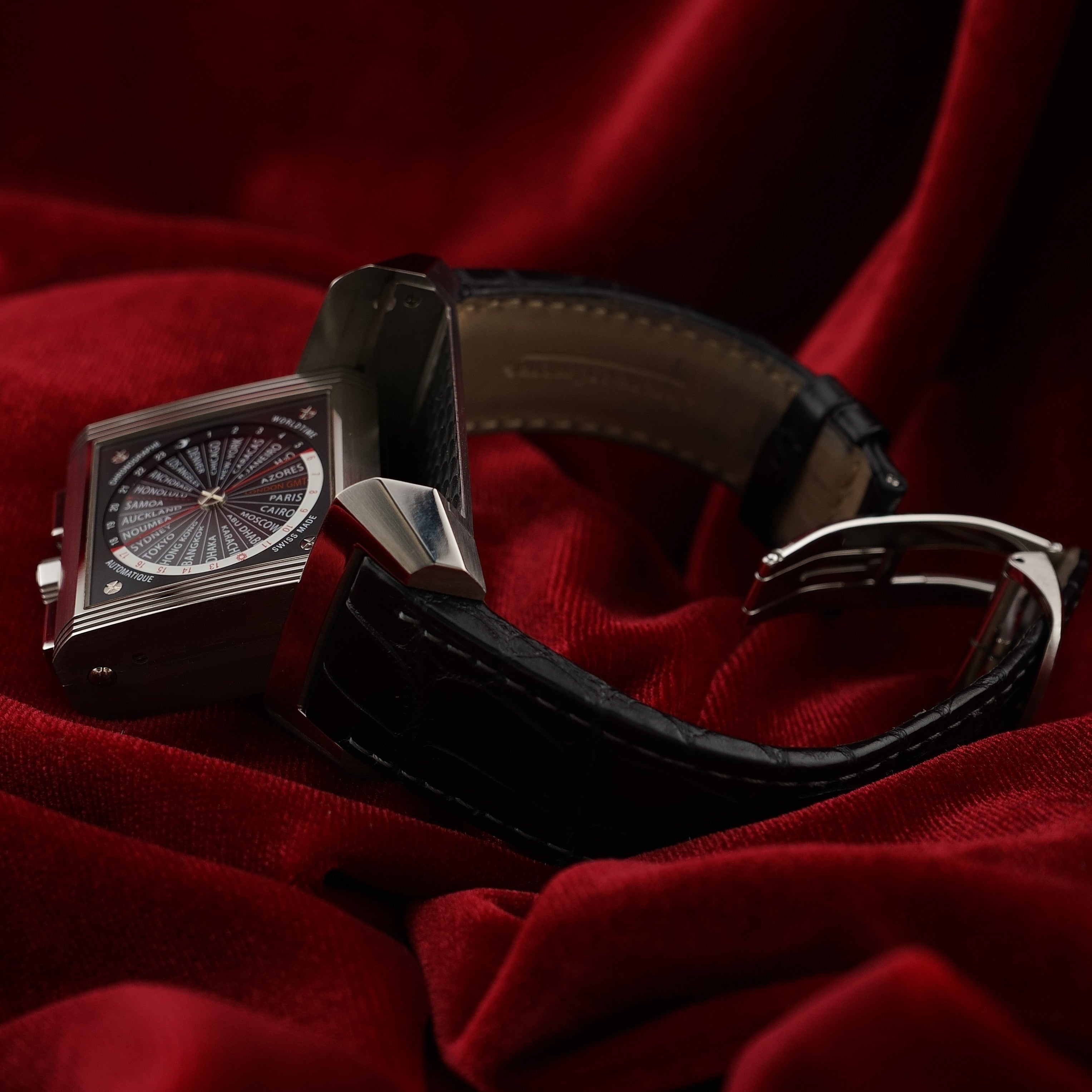 Jaeger-LeCoultre Reverso World Time Limited Edition 1500 Stainless Steel