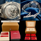 2023 OMEGA Seamaster Planet Ocean 600M 215.30.44.21.04.001 White Dial Full Set