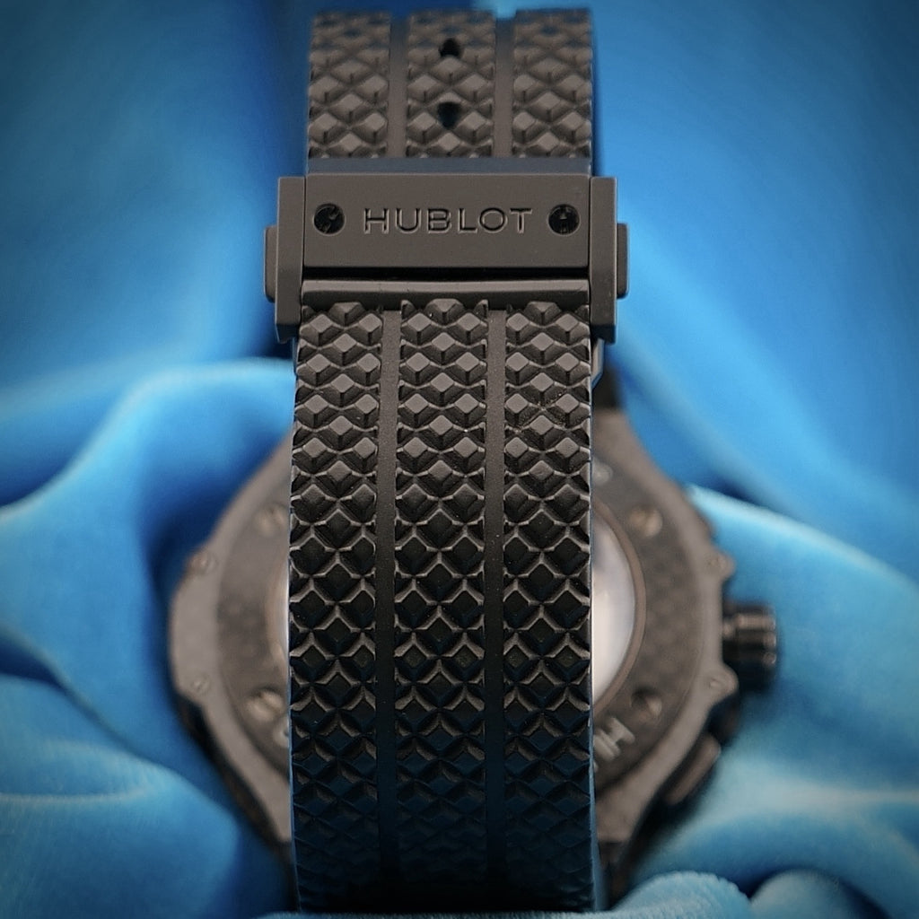 Hublot Aero Bang Carbon Fiber Big Bang Men's Skeleton Dial Watch  311.QX.1124.RX