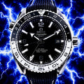 OMEGA Seamaster Planet Ocean GMT 43.5mm OREO Auto 600m Black Dial Full Set,Cards