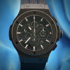 Hublot Aero Bang Carbon Fiber Big Bang Men's Skeleton Dial Watch  311.QX.1124.RX
