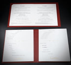 Wrist Flex Timepieces Cartier Calibre de Cartier Diver watch instruction and certificate booklets on a display mat